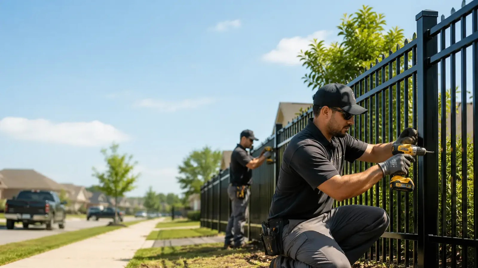 Metal Fence Installation in Harrison, NY